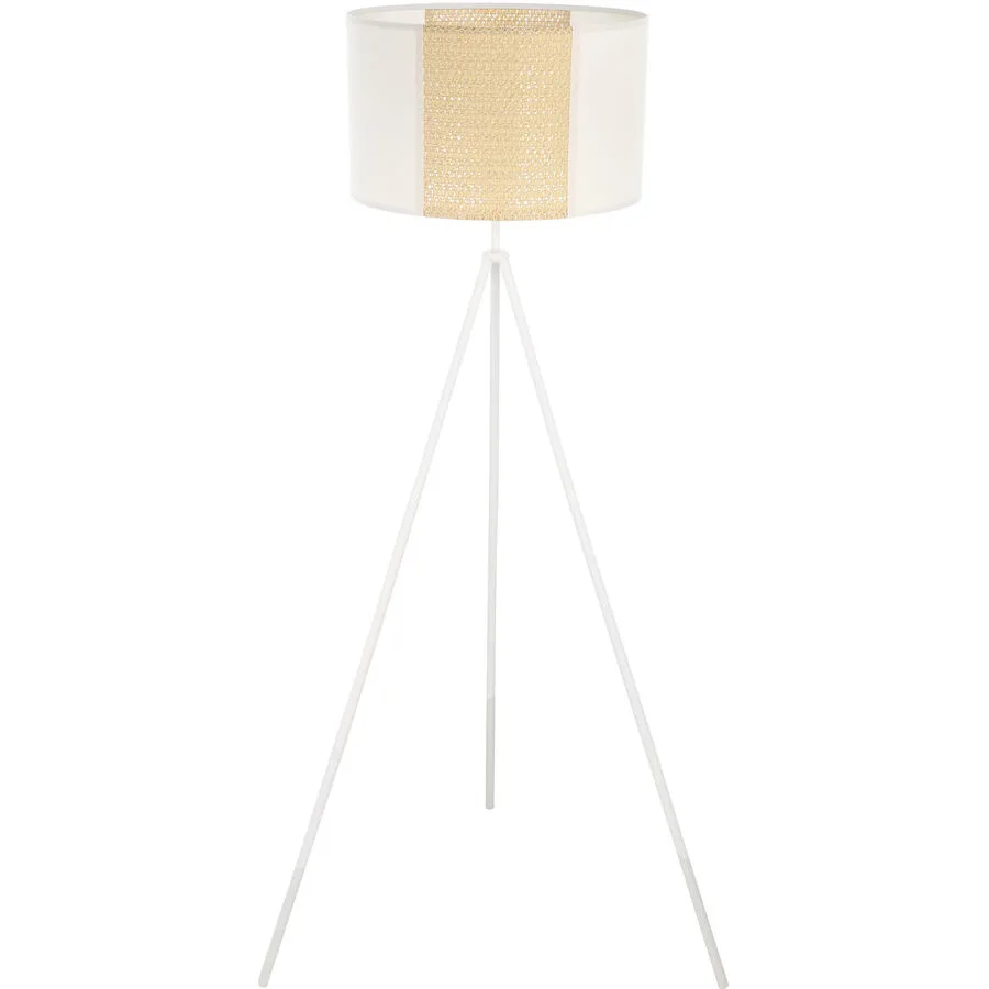 Eglo Stehlampe Arnhem Weiss Stahl 44 cm 151 cm