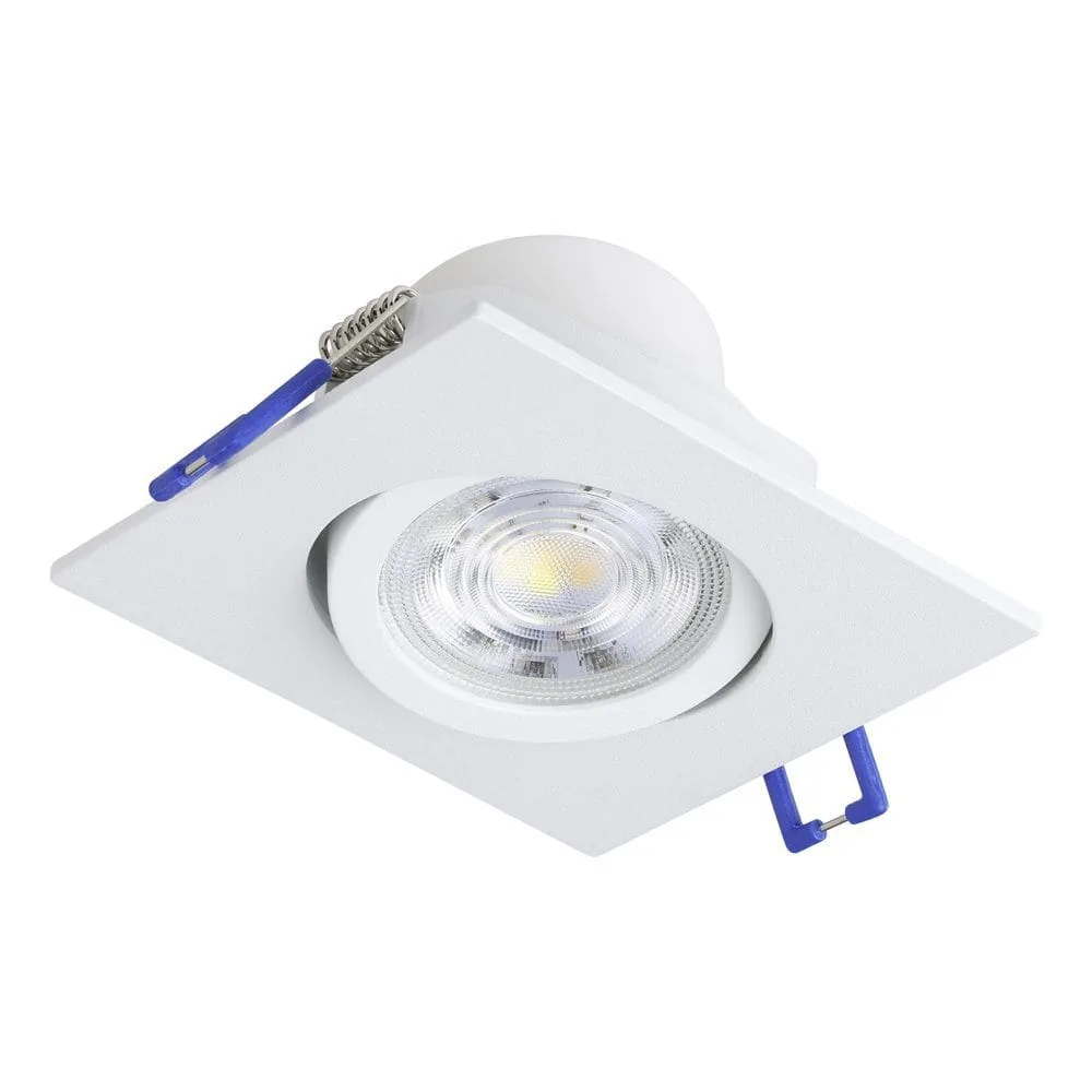 Infälld Lampa Saliceto Vit 4000K - 8,8 cm