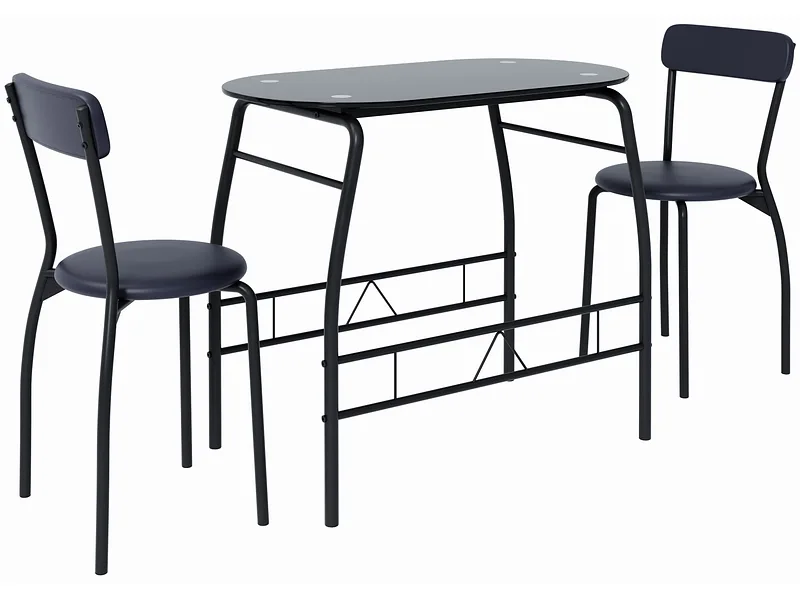 Set Tisch und 2 Stühle MORNING