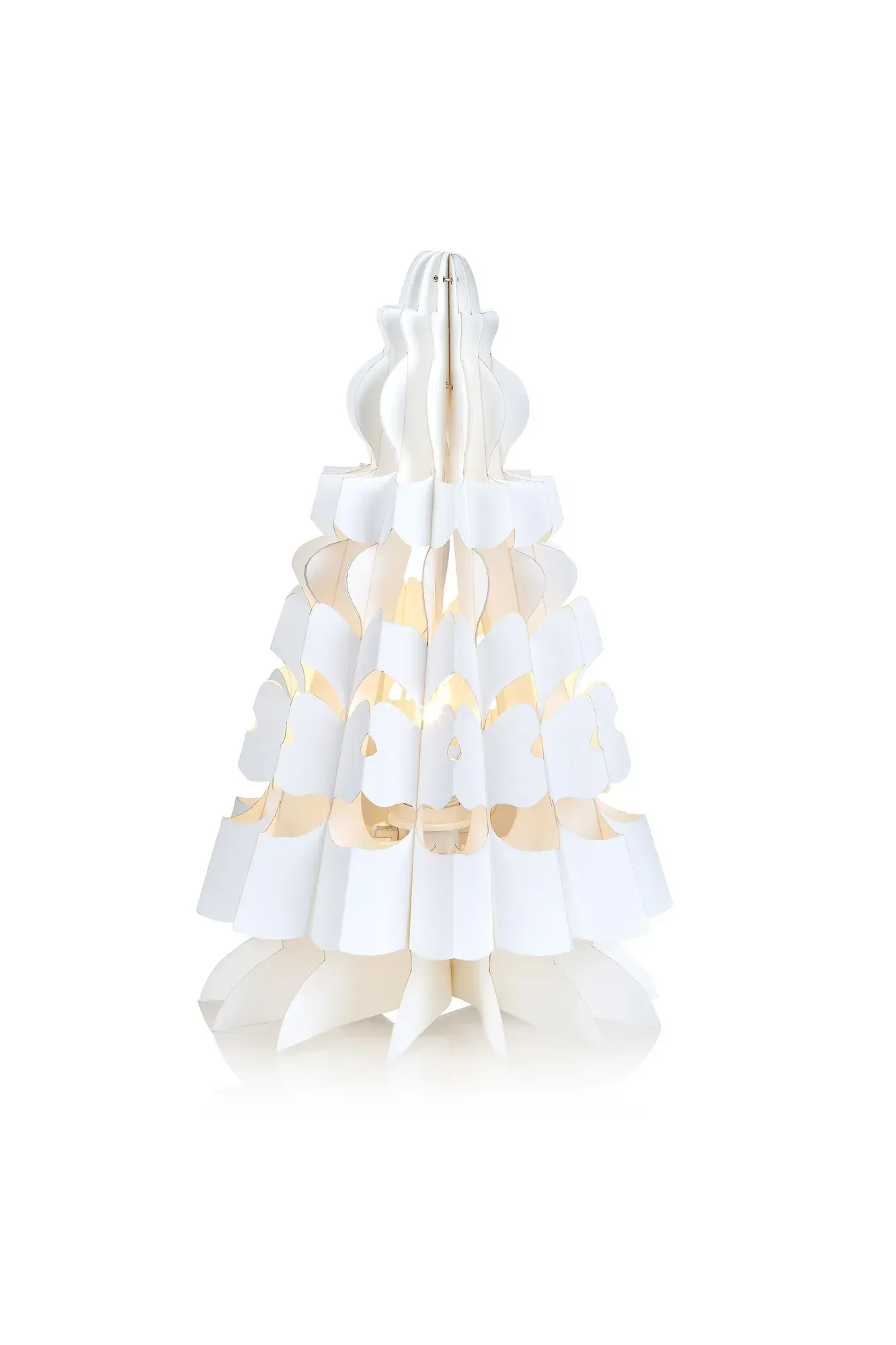 Ramsta Papiertannenbaum Weiß 50 cm