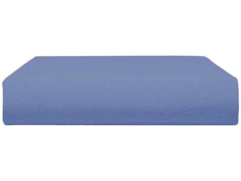 Fixleintuch DH BOXSPRING 160x200cm blau