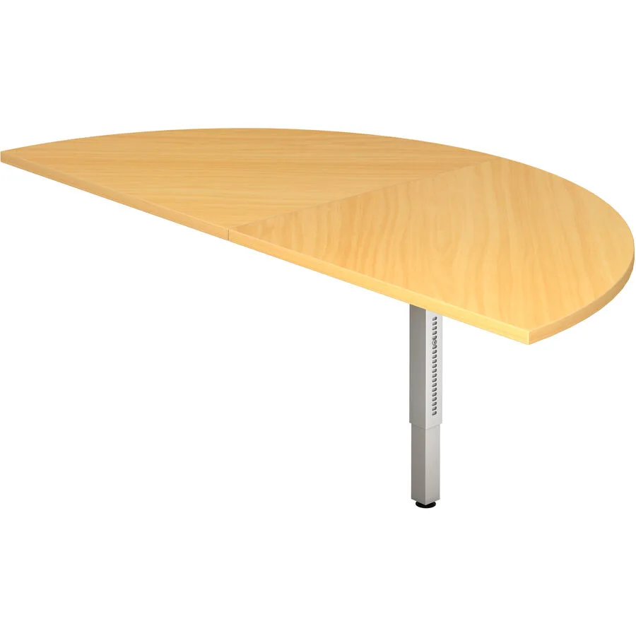 Anbautisch Office buche Holzwerkstoff B 160 T 80 cm