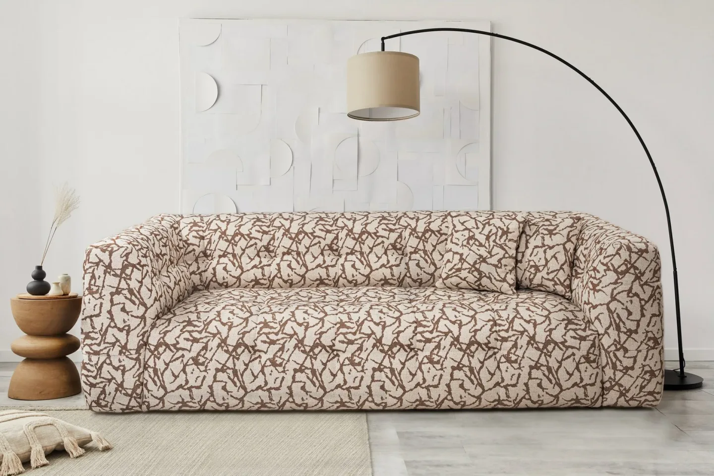Octavian Soffa 2-sits - Brun