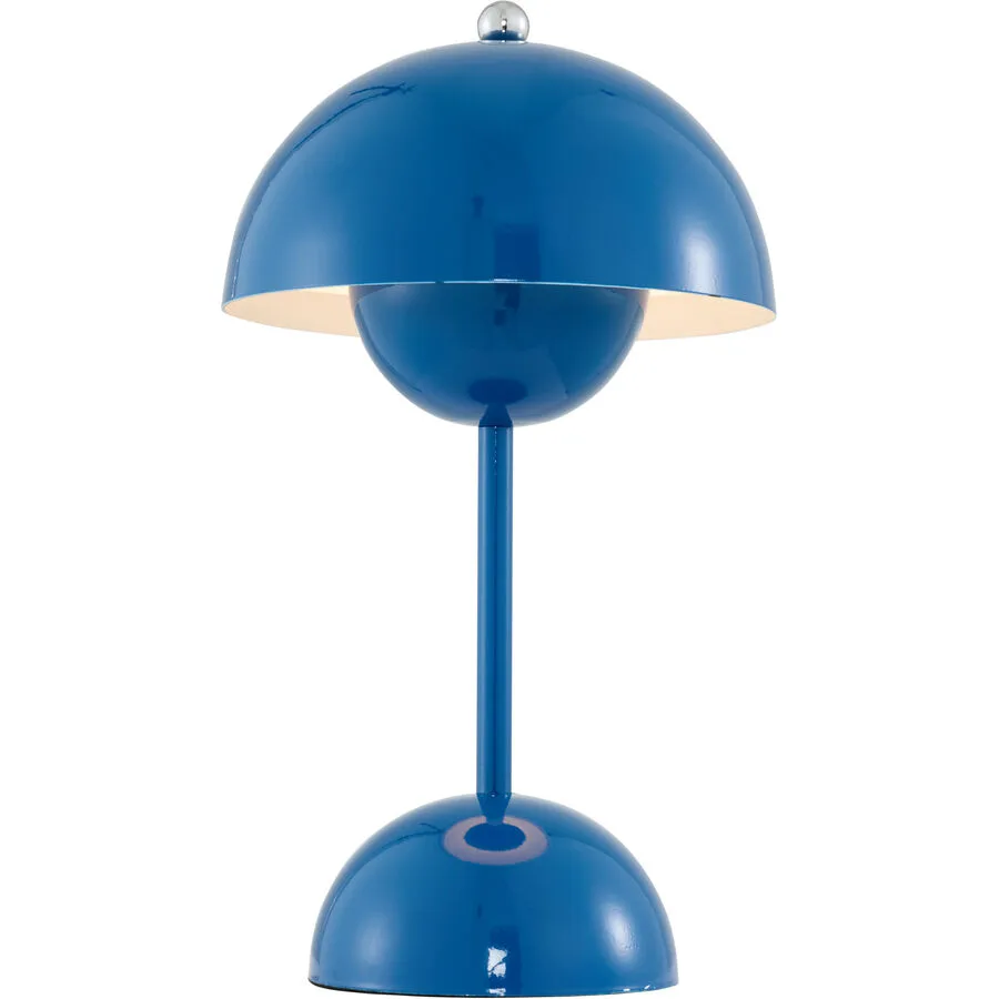 Tischlampe Limone blau glänzend H 32 cm 180 lm - LED- LED Energiesparlampe