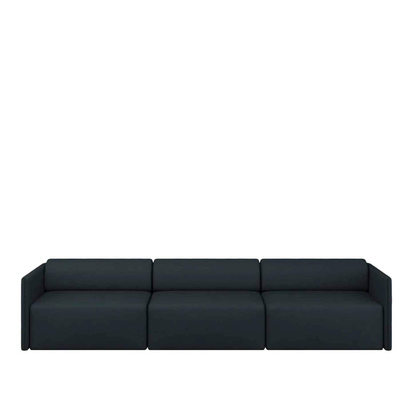 HEM - Palo Block 3-seater Sofa Low Back Pine - Soffor - Grön - Metall/Plast/Ull