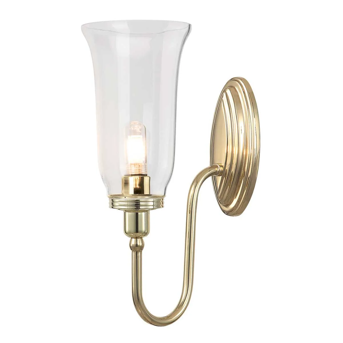 Elstead Lighting - Blake 34cm - Badrumslampa - Polerad mässing