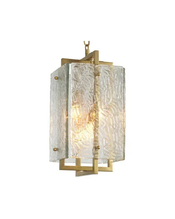 Solara loftlampe messing