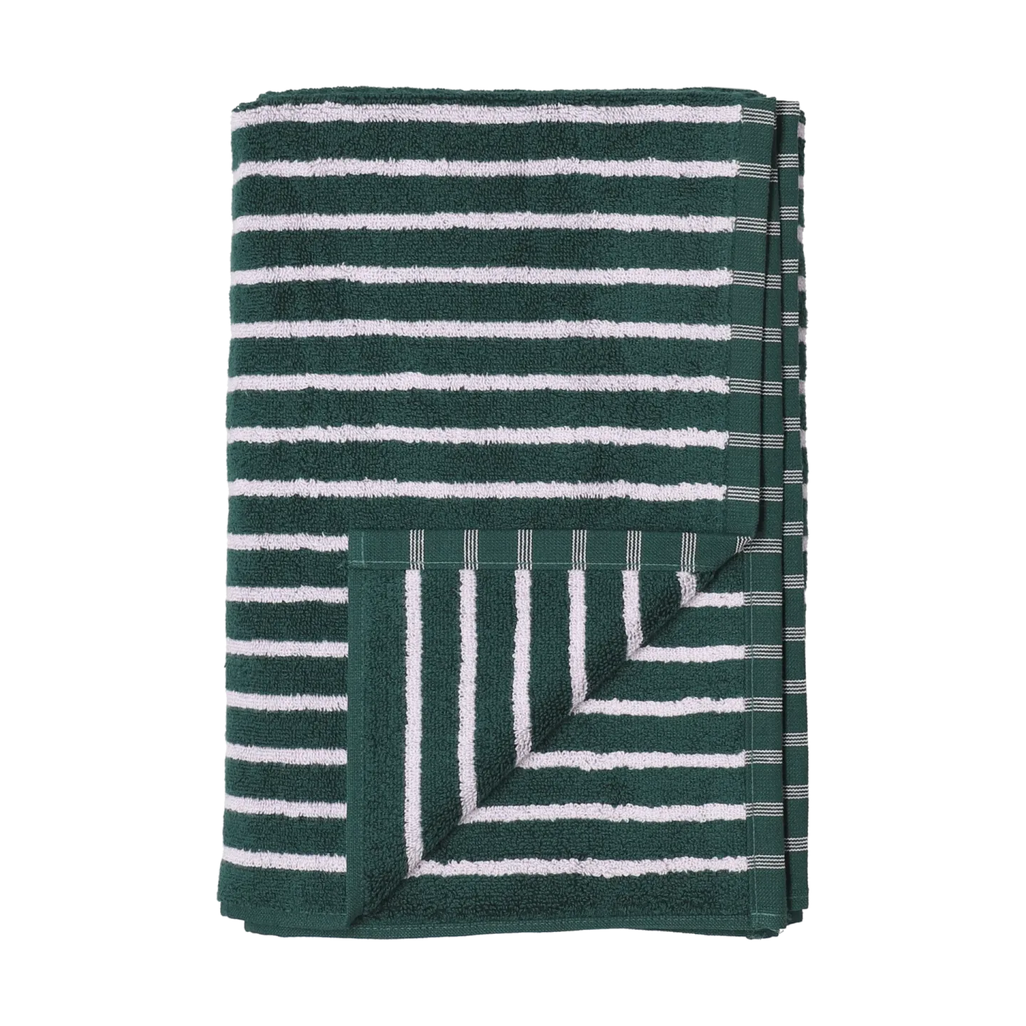 Scandi Living Drift Handtuch 50x70 cm Grün-lila