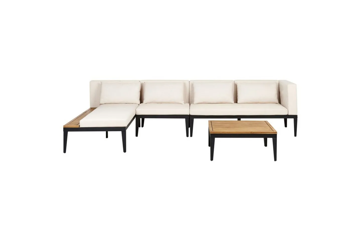 Loungegrupp med bord Bracciano 4-Sits - 4-Sits