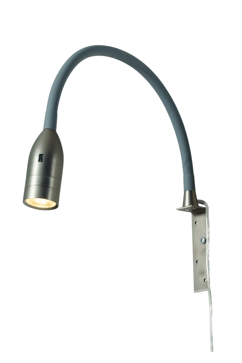 Aneta Lighting - Sensilo - Sänglampa - Tenn/grå