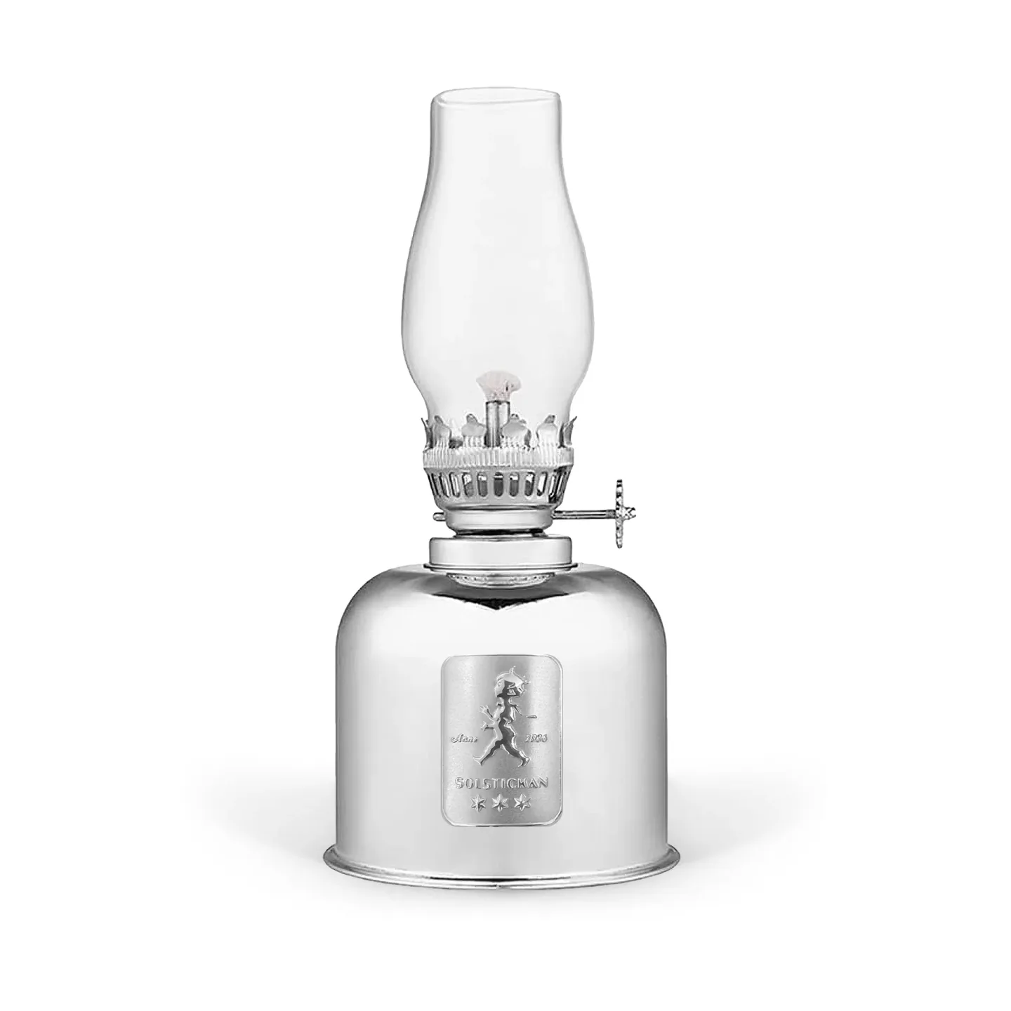 Solstickan Design Solstickan Paraffinleuchte Silver
