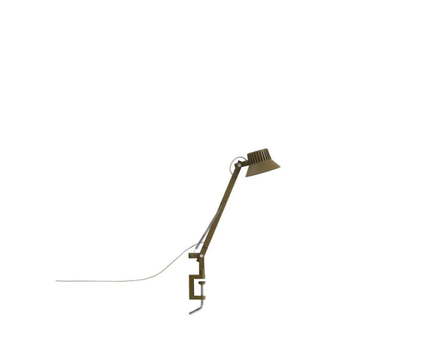 Dedicate Bordlampe w/Clamp S1 Brown Green - Muuto - Arbeidsrom / kontor - Aluminium