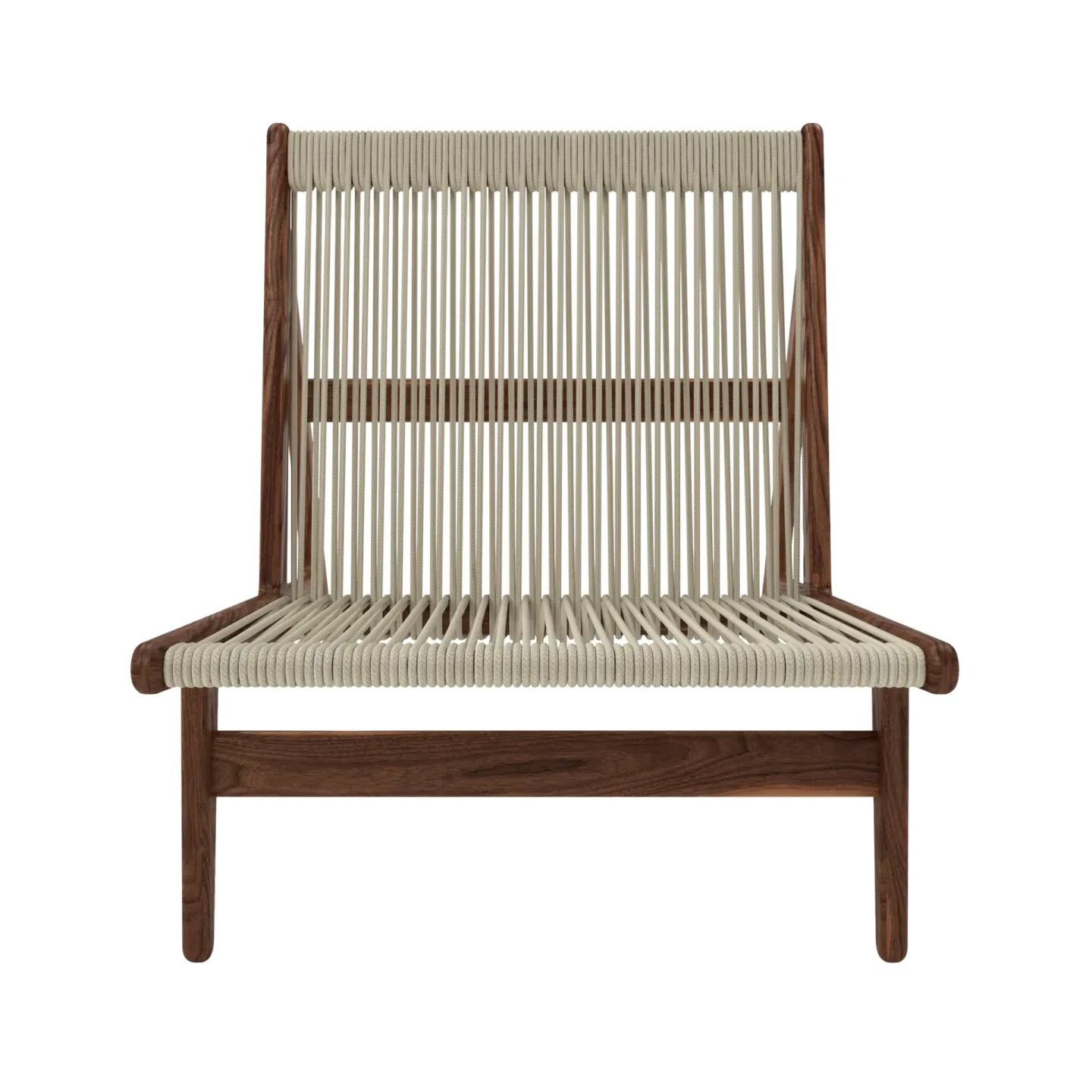 GUBI MR01 Initial Chair lounge chair Oljad valnöt