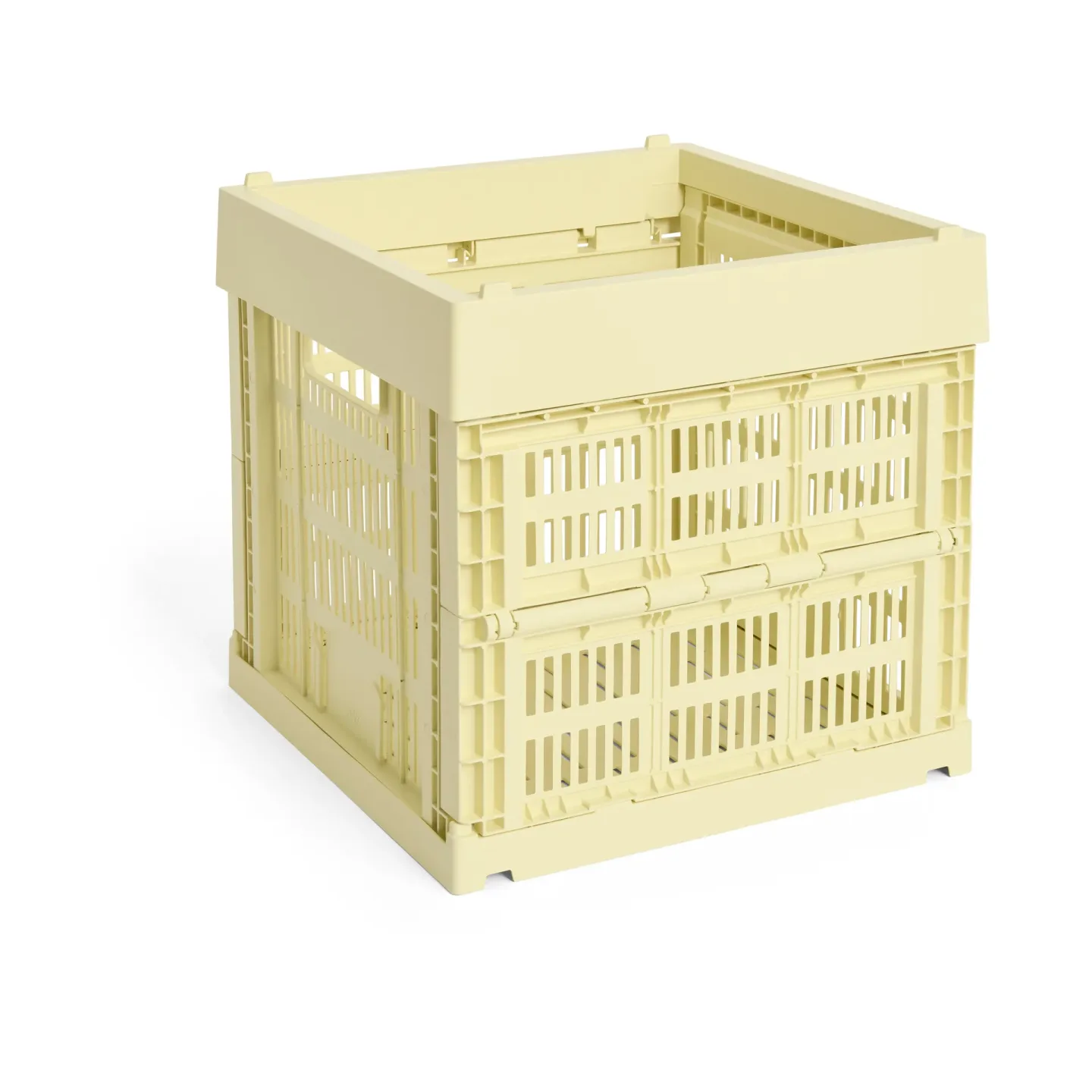 HAY Colour Crate Cube 29,5x29,5 cm Light yellow
