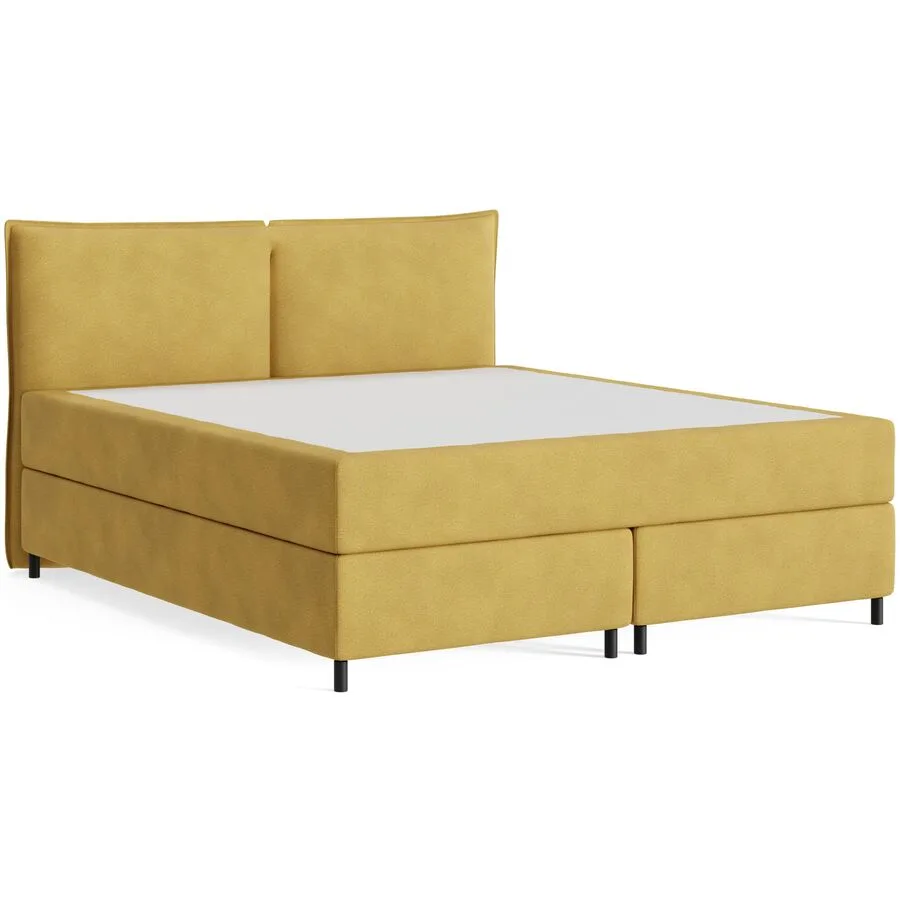 Boxspringbett Sørensen Cyber - 06 Mustard 180 x 200 cm - Möbel Konfigurator: Traummöbel individuell zusammenstellen