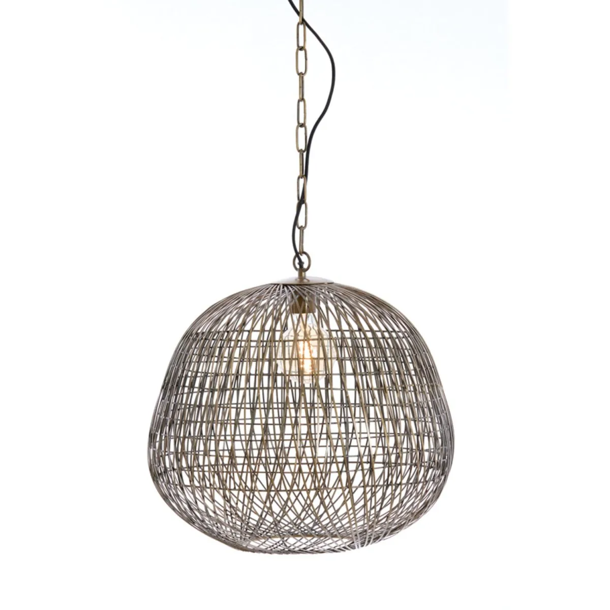 Light & Living - Alwina Ø50 - Taklampa - Brons