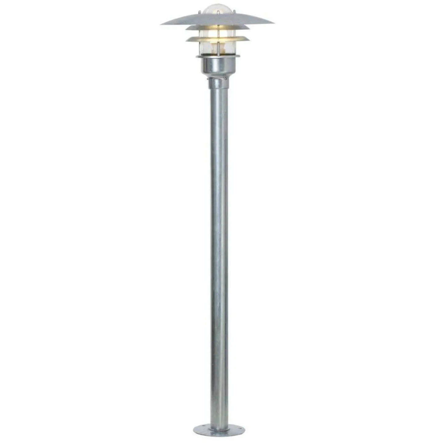 Lønstrup 32 Gartenleuchte Galvanised - Nordlux - Terrasse - Metall