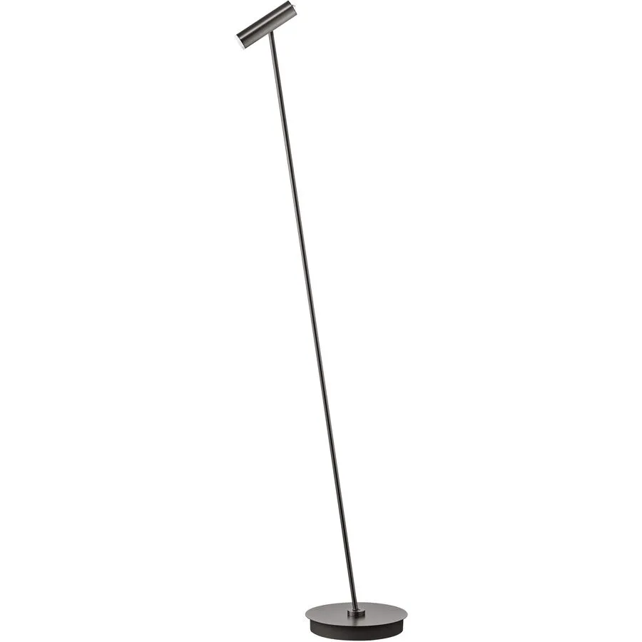 Leselampe Tom Bronze Metall 140 cm - LED - Lichtfarbe: Extra warmweiss - LED Energiesparlampen