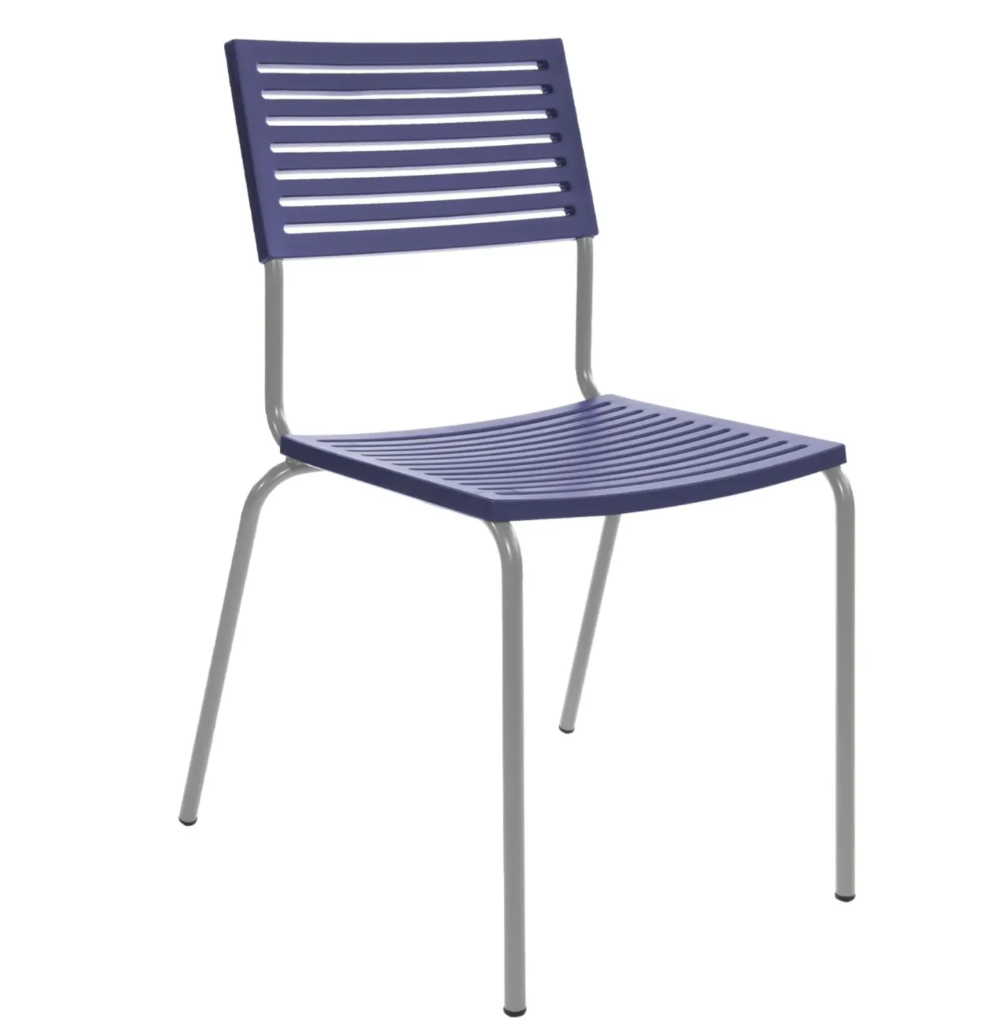 Schaffner Gartenstuhl Lamello Blau | Schubiger Möbel