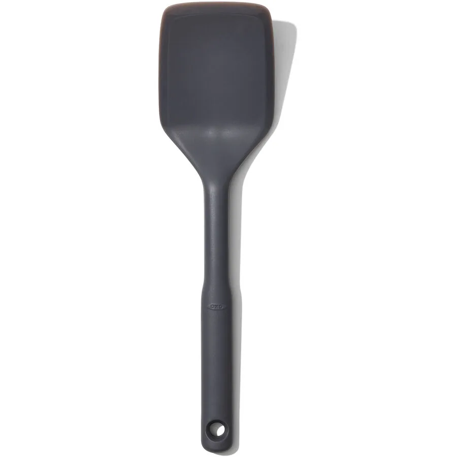 Pfannenwender Oxo grau Silikon T 8 cm