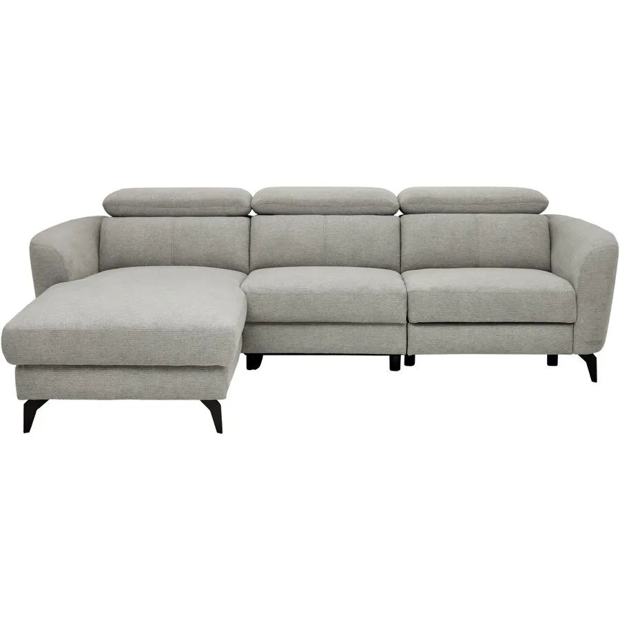 Relaxsofa Simba Grau Polyester 261 cm 183 cm