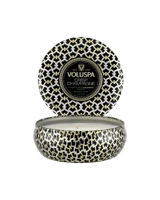 Crisp Champagne Scented Candle 3-wick