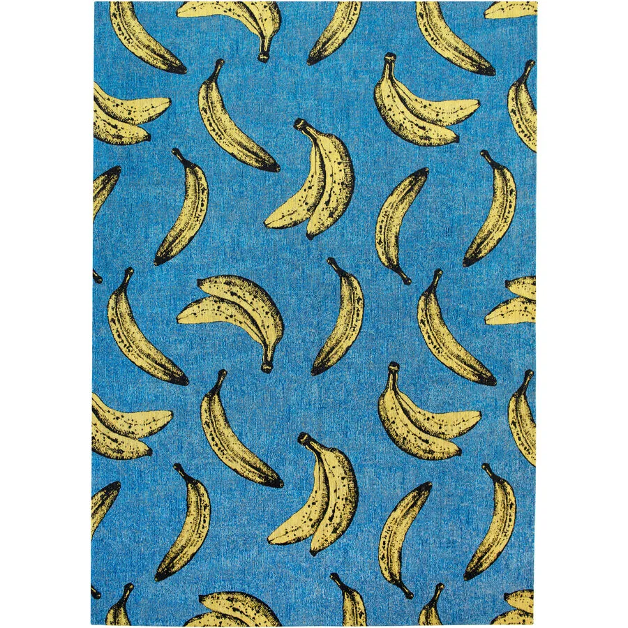 Teppich California Blue Blau Polyester 280 cm 390 cm