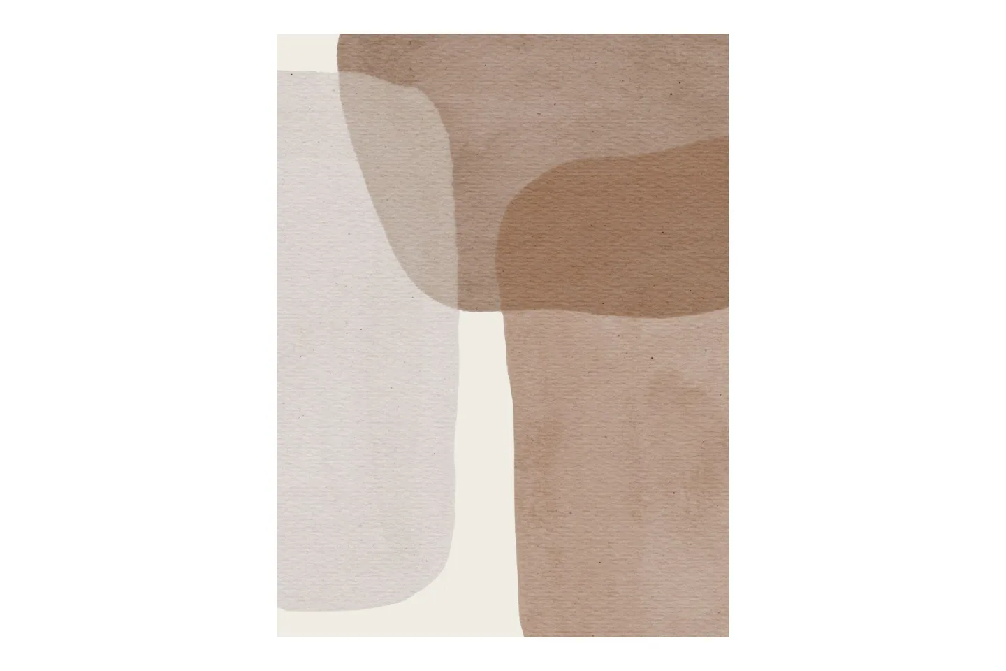 Poster Squares 70x100 cm - Beige