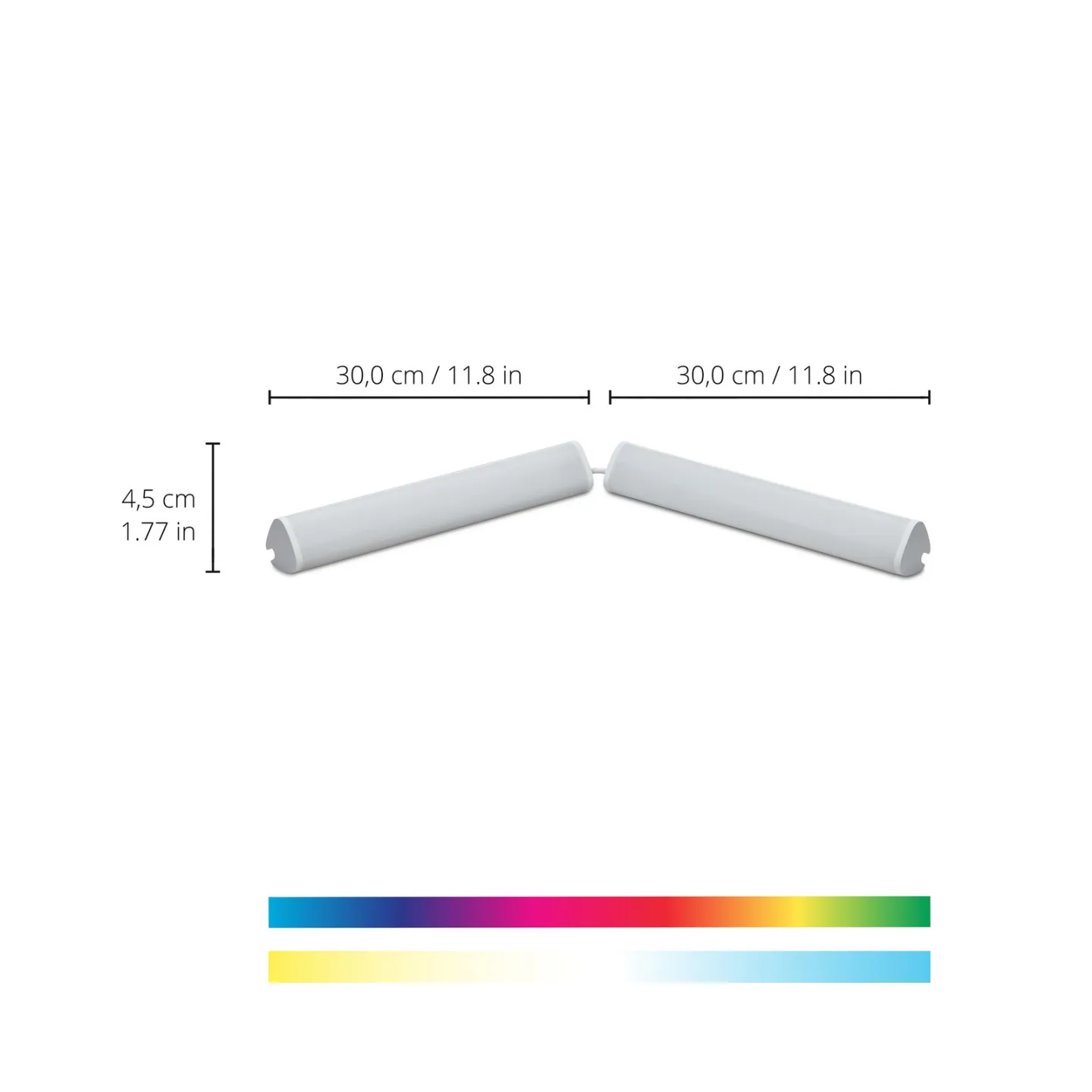 Bar Linear Light Dual Wi-Fi White - WiZ Light Bar - Wohnzimmer - Modern - Kunststoff