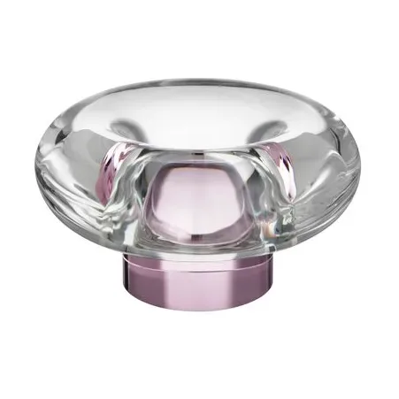 Kosta Boda Orion Kerzenhalter Ø11x6,3 cm Rosa