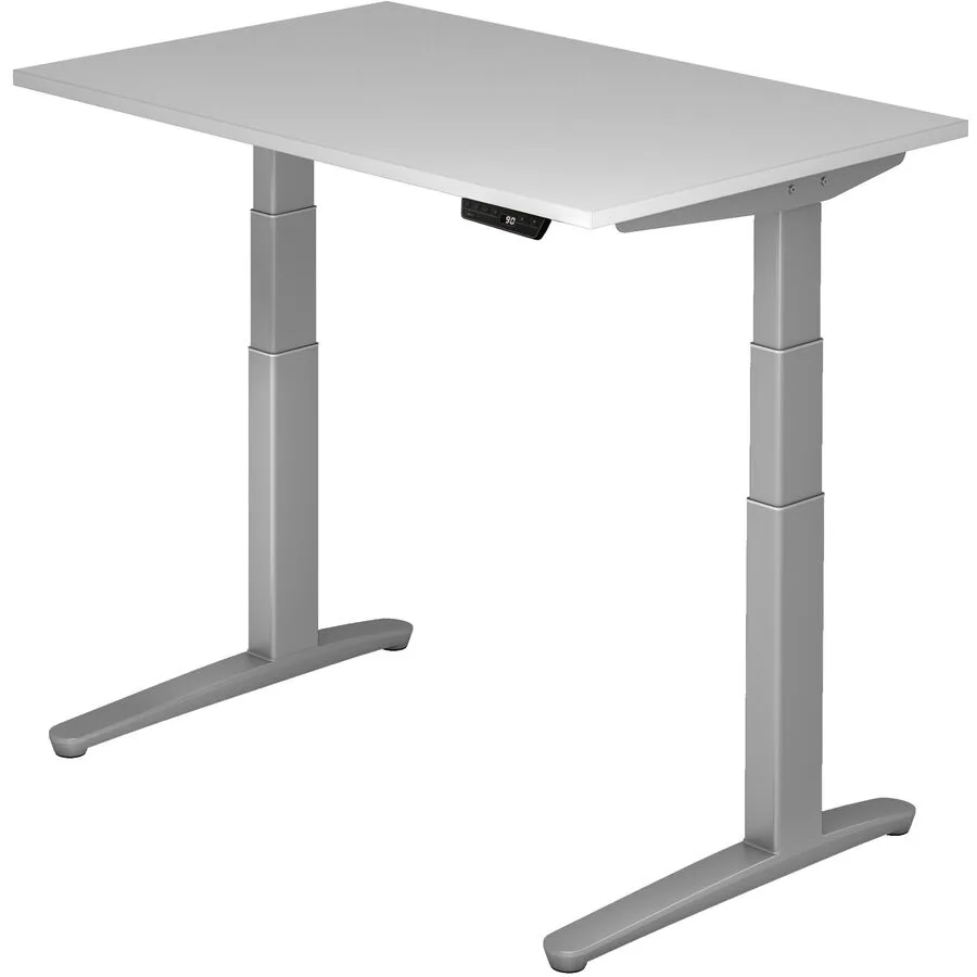 Schreibtisch Office premium grau Holzwerkstoff B 120 T 80 cm