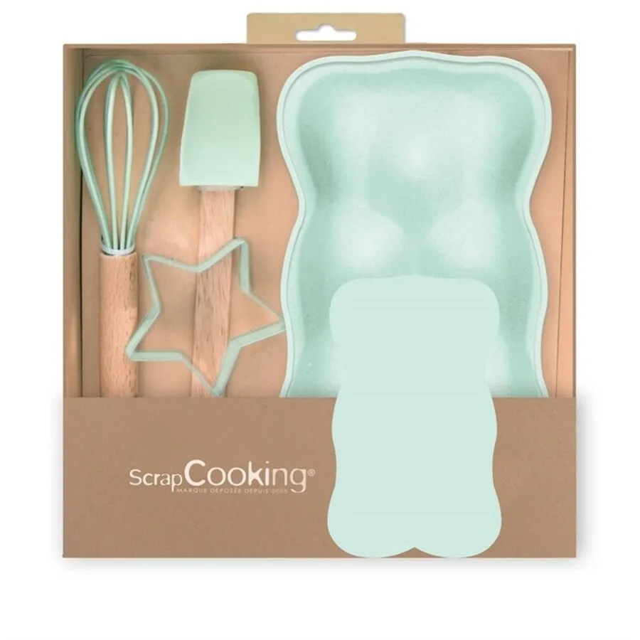 Backzubehör Scrap Cooking hellblau Silikon