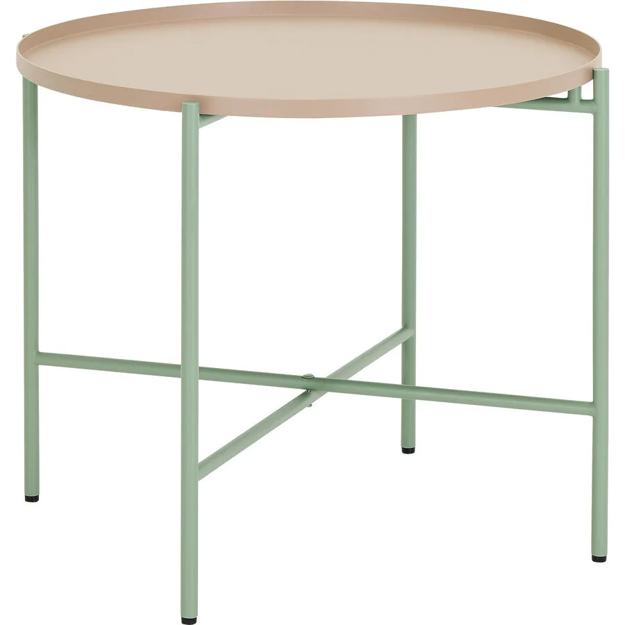 Beistelltisch Marbella Grün Stahl 50 cm