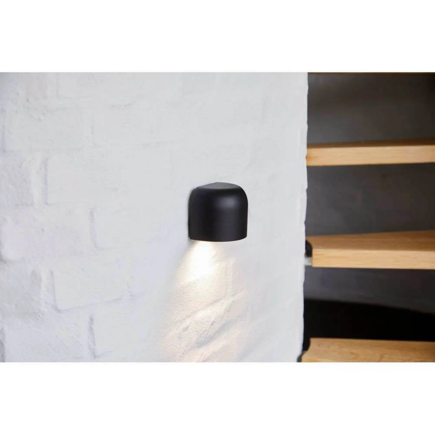 Nyx Wandleuchte Matt Black - Loom Design - Wohnzimmer - Modern - Aluminium - Einflammig