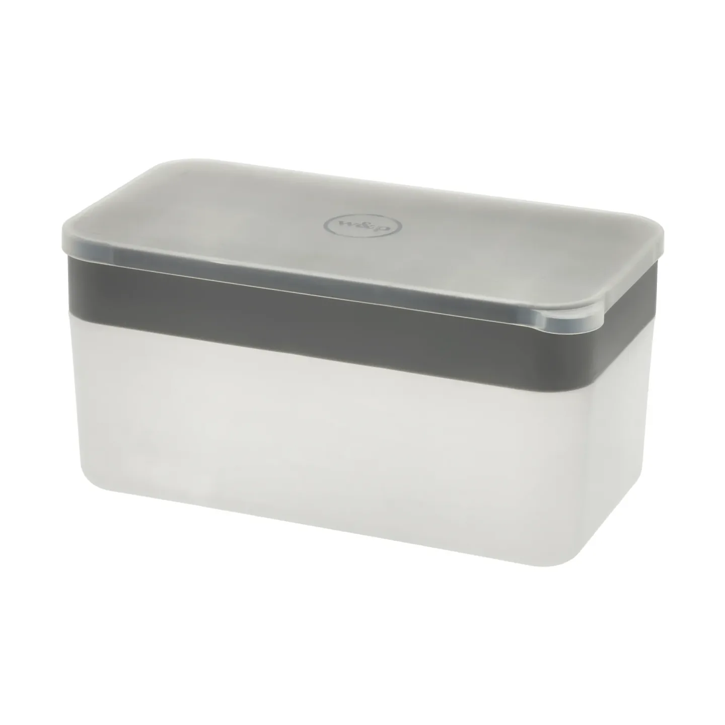 Funktion Funktion Eiswürfelbehälter mit Deckel Silikon, 23,3x12,2 cm