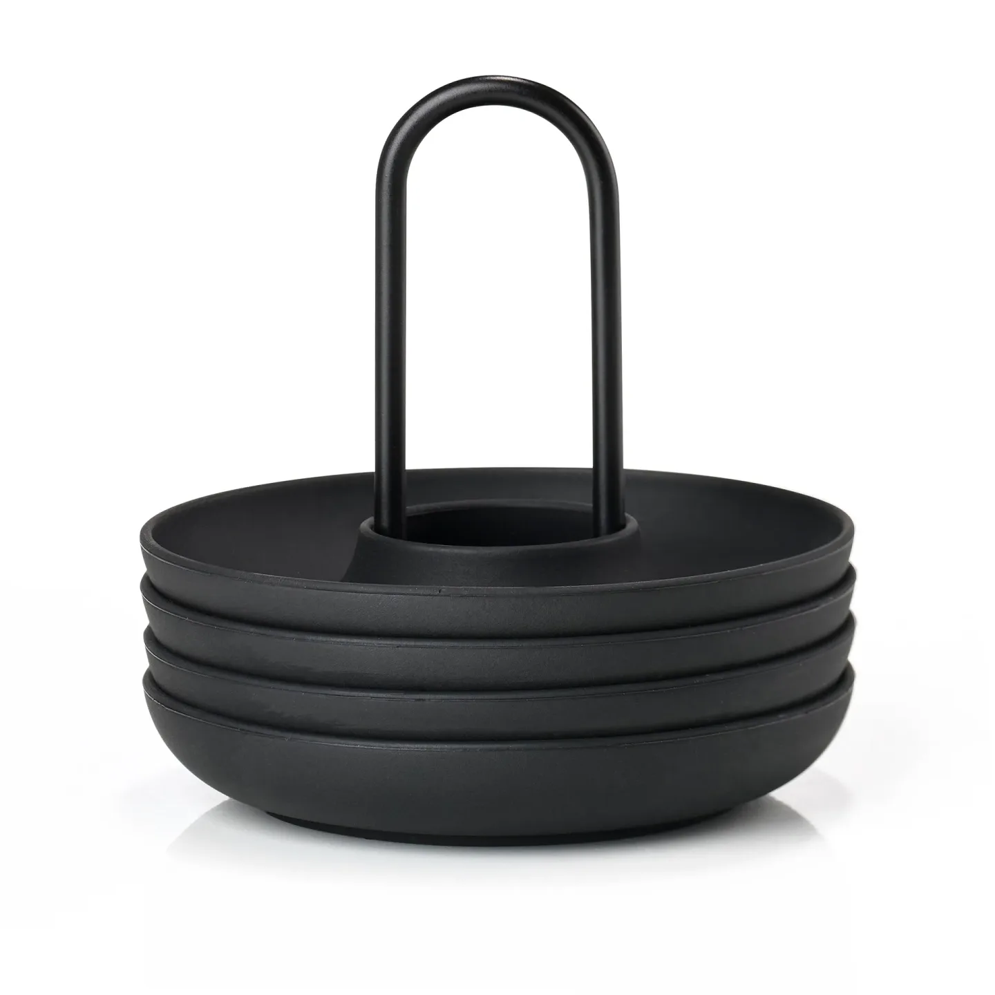 Zone Denmark Singles Eierbecher 4er Pack mit Halter Black
