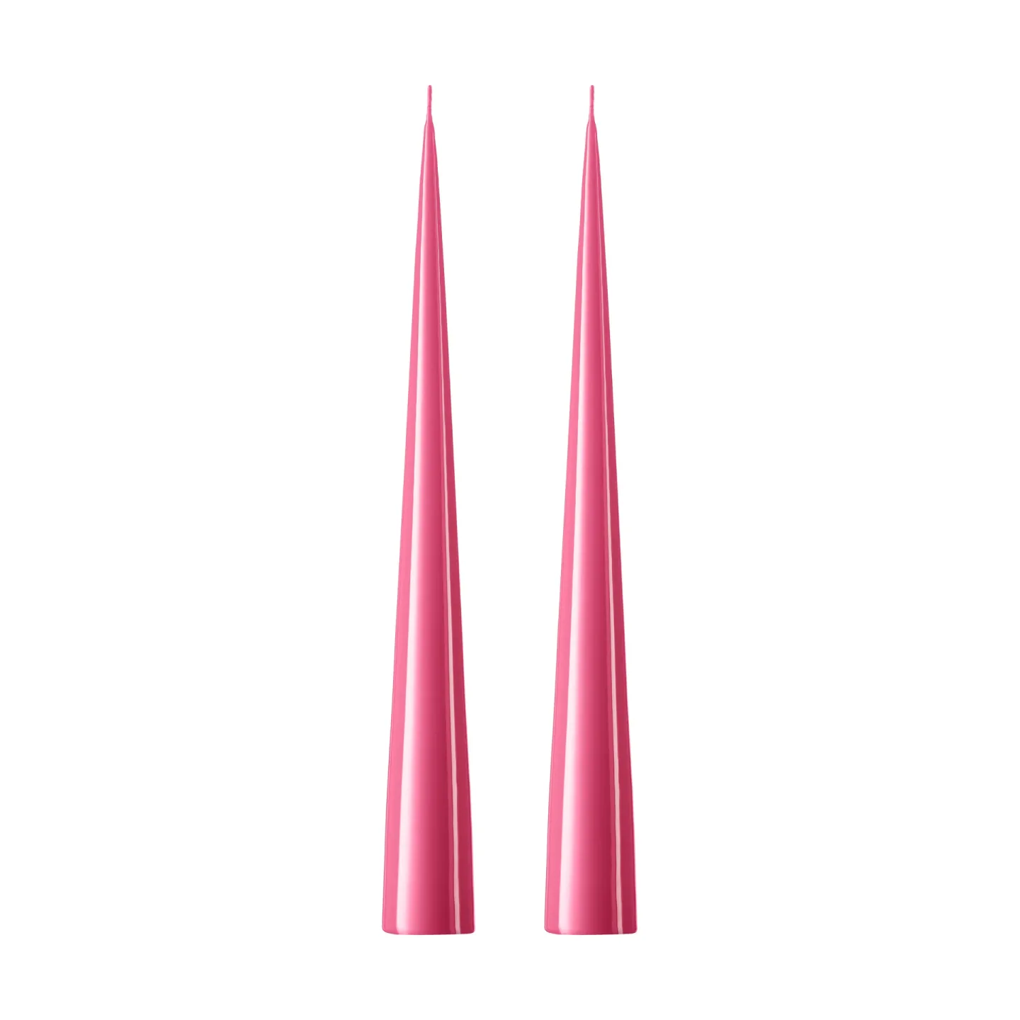 ester & erik ester & erik Kegelkerze 37cm 2er Pack lackiert Clear pink 41