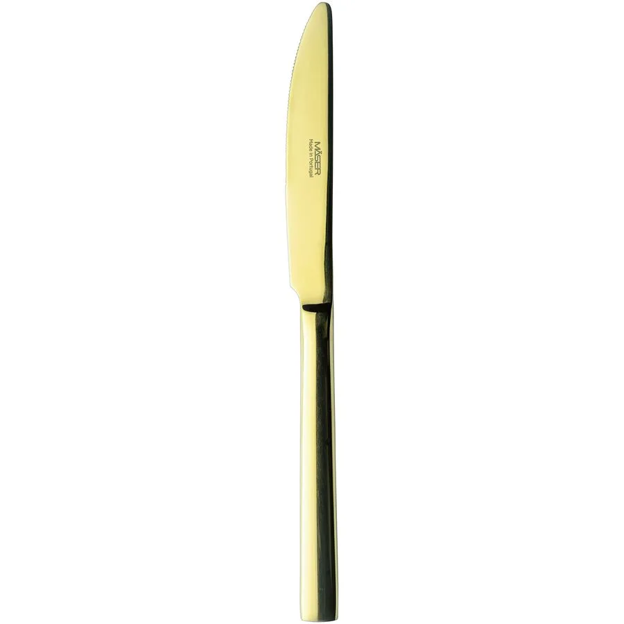 MÄSER Messer-Set Oneda Gold Edelstahl