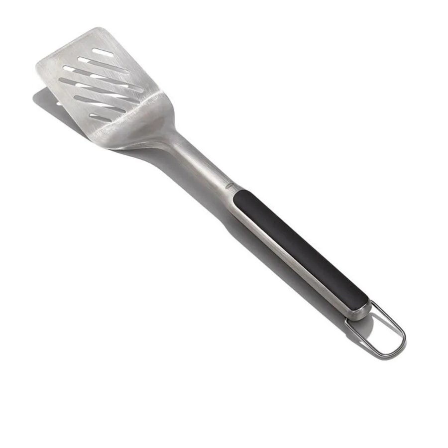 Pfannenwender Oxo schwarz/silber Edelstahl/Polypropylen T 3.7 cm