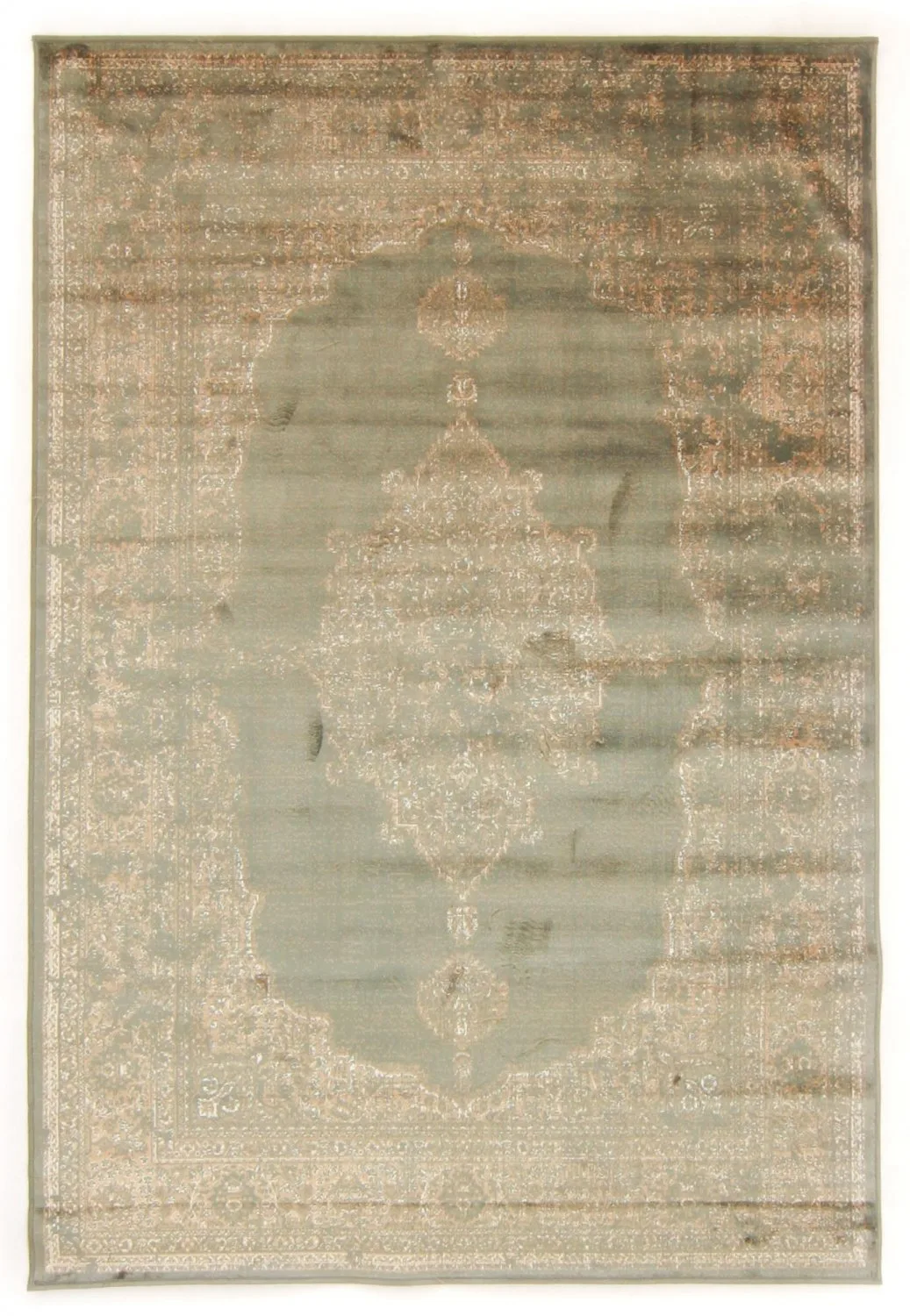 Wilton-teppe - Paola (grønn) (Størrelse: 160 x 230 cm)