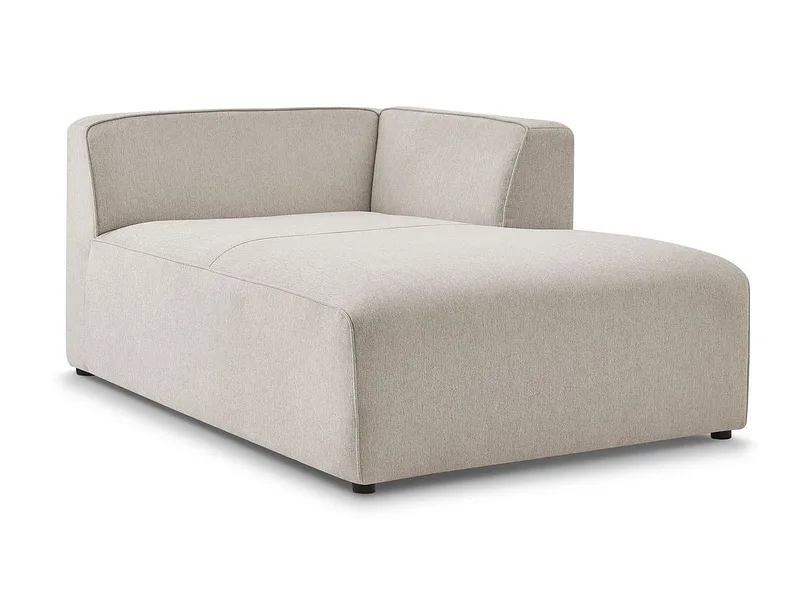 Récamière BOBOCHIC MEGEVE Stoff chiniert beige