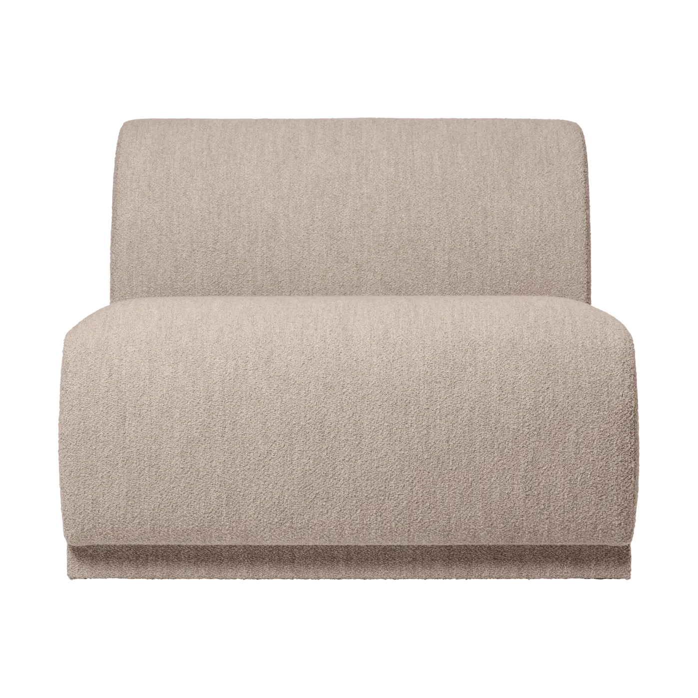 Ferm Living Rico Sofa-Modul Center Soft Bouclé Natural