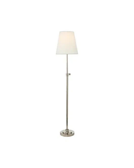 Bryant Table Lamp Polished Nickel/Linen