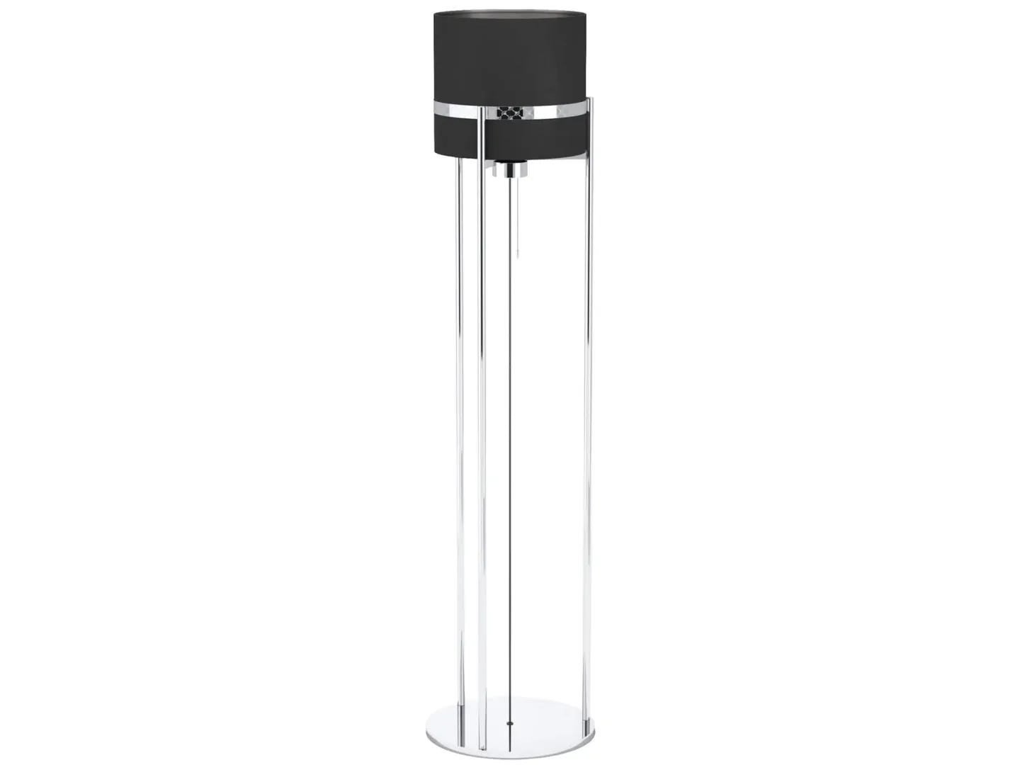 Eglo Stehlampe Round Lights Chrome | Schubiger Möbel