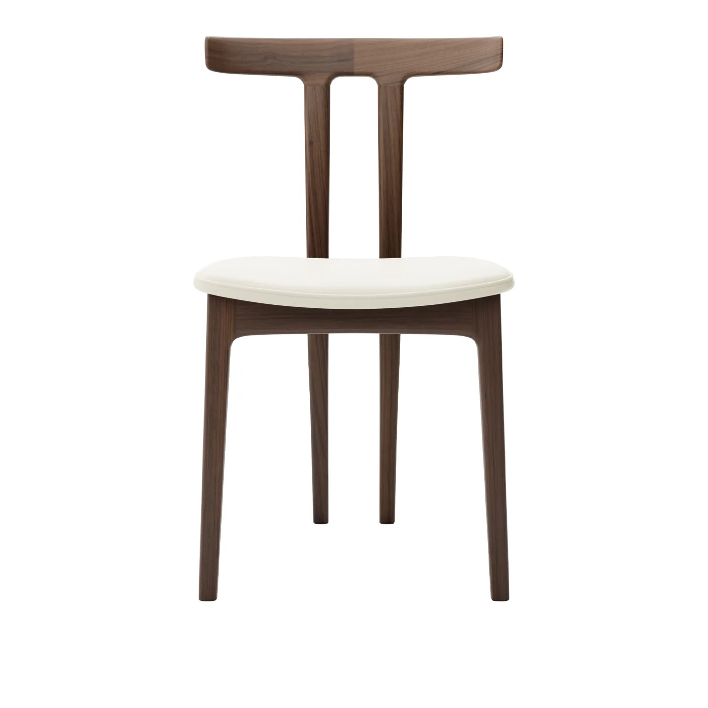 Carl Hansen - OW58, T-Chair, Oiled Walnut, Leather Cat. B Thor 300 - Matstolar - Ole Wanscher