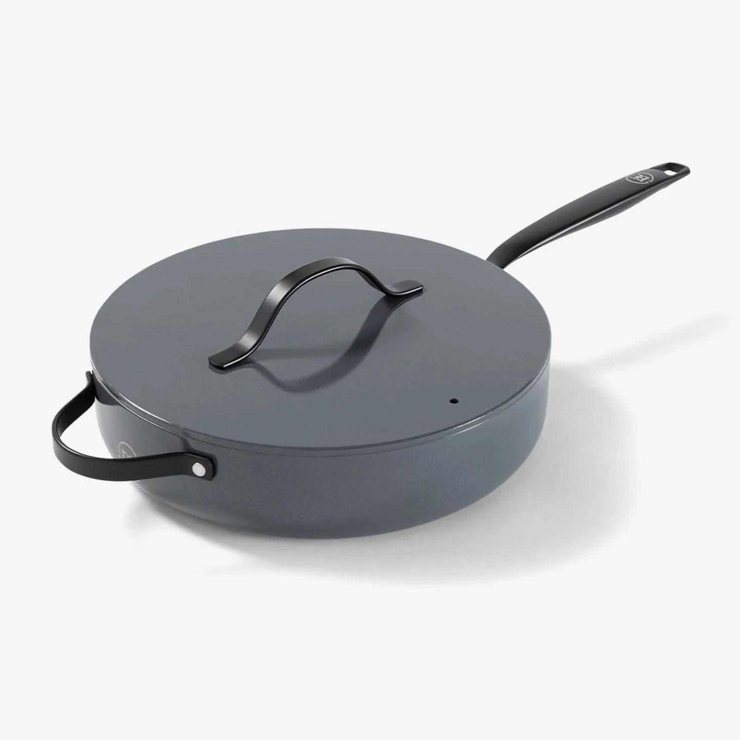 BE Living Essential Sautépanne m/lokk - Ø28cm - Metallisk grå