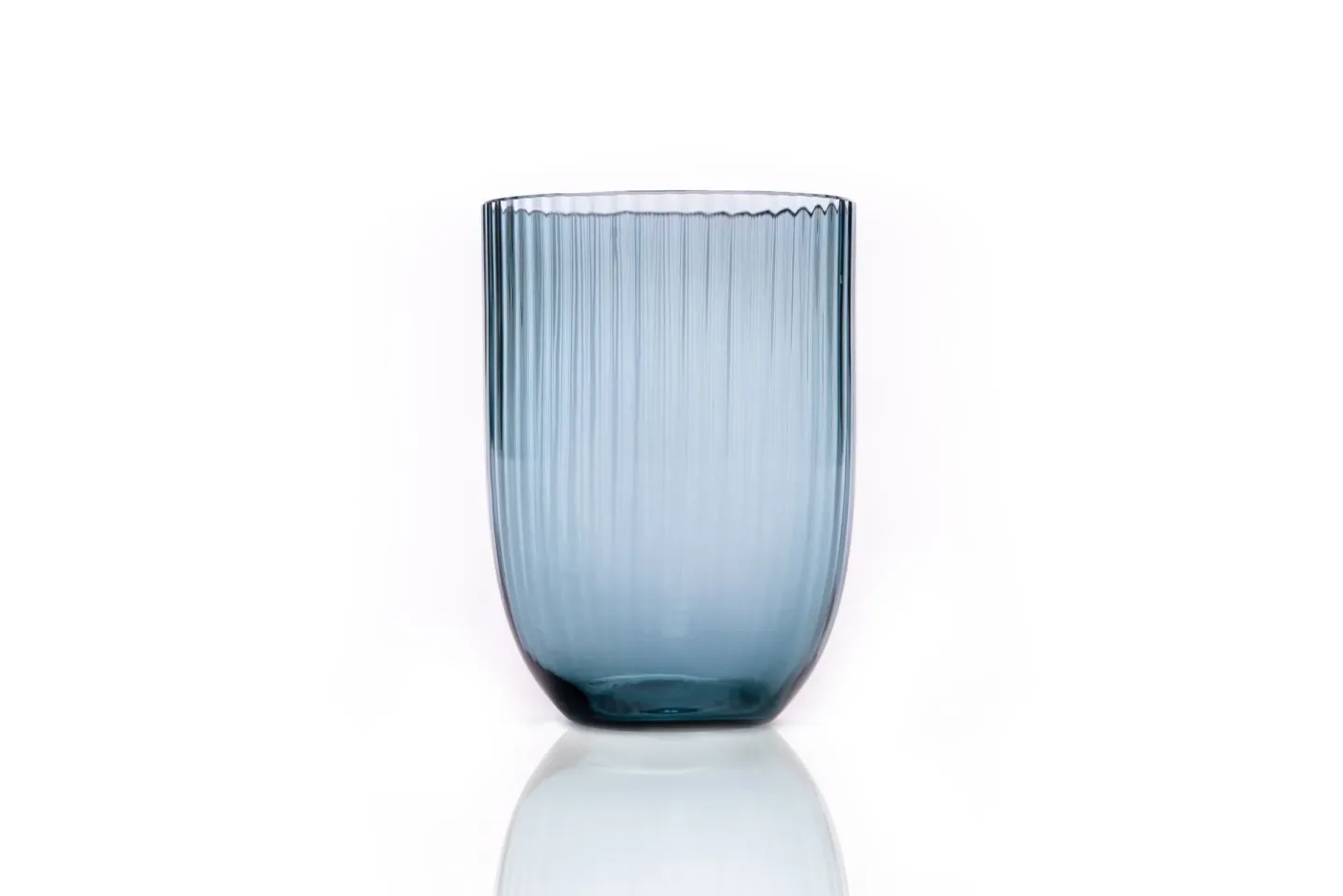 Anna Von Lipa Bamboo Trinkglas 25 cl Blue smoke