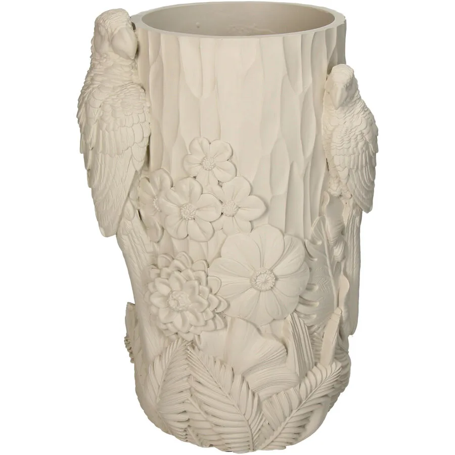 Vase Myko Beige Polyresin H 29.5 cm
