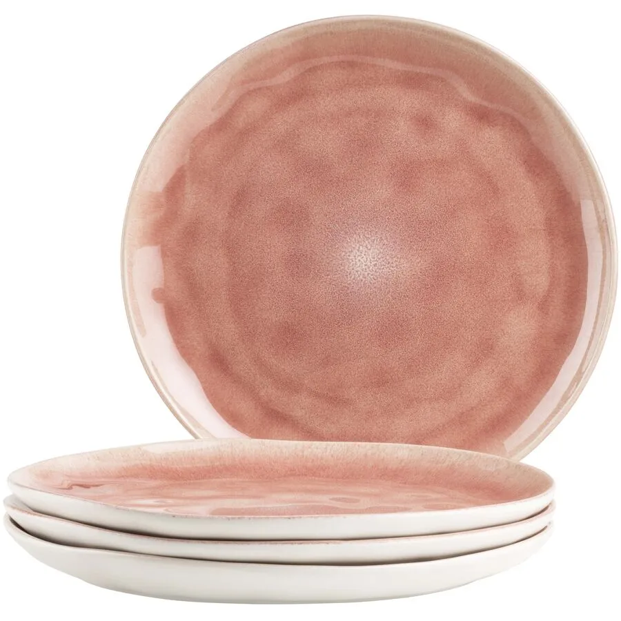 MÄSER Teller-Set Frozen berry Steingut D 27.5 cm 4 Stk