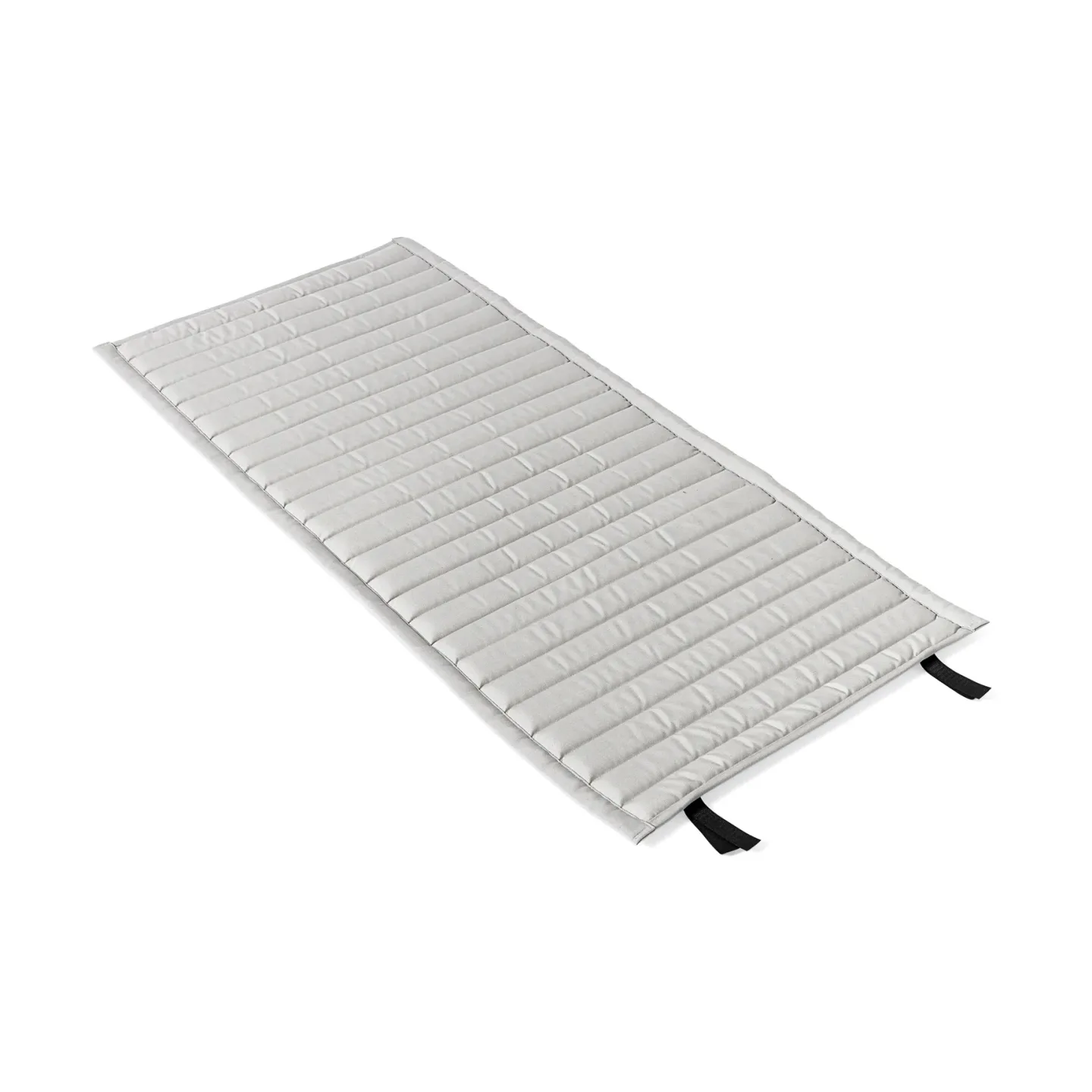 HAY Palissade High Quilted Lounge-Sessel Sitzkissen Sky grey, für Lounge-Sessel hoch